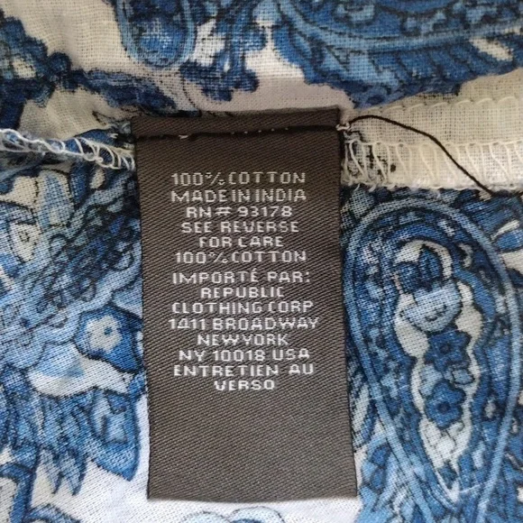 Chelsea & Theodore 100% Cotton Dress. Size 2X - Picture 6 of 11